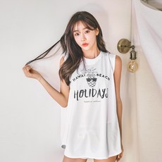 FUNHAN COUPLE 女士寬鬆休閒防曬背心B4202