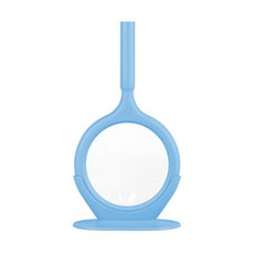 cogylight LED手持式放大鏡 天空藍 + 底座 + 收納袋, TB-CL110, 1套