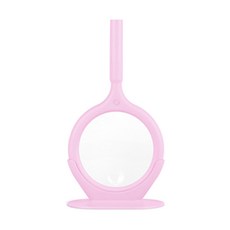 舒適燈 LED 手持放大鏡燈粉色 + 底座 + 小袋, TB-CL110, 1套