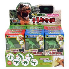 Happy Friends 4000 發光人偶恐龍化石套裝隨機出貨, 12套