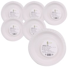 클리프 고급 종이접시 23cm, 10개입, 6개
