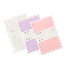 MOLESKINE 便簽卡大套組 3, 杏仁白、波斯丁香、桃粉色, 1套