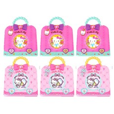 헬로키티 오로라 가방스티커, 랜덤 발송, 6개입