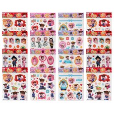 콩순이 인스스티커 4p, 랜덤 발송, 16개입