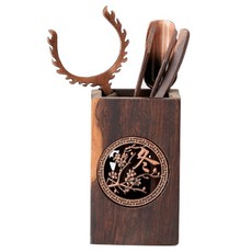 廣州名匠黑檀木茶道具組 GZPJ004, 混色, 1套