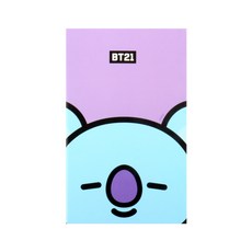 BT21 다이어리S + 스티커 + 포토 프레임 카드, 코야, 1개