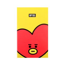 BT21 다이어리S + 스티커 + 포토 프레임 카드, 타타, 1개