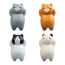 알럽홈 고양이 냉장고 자석 4종, 2TYPE
