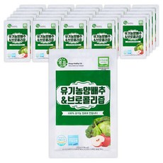 숲과들 유기농 양배추 브로콜리즙, 90ml, 30개입