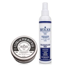 Mukan Ultra 超級啞光蠟 100g + 噴霧 250ml 套組, 1組