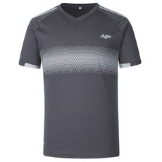 파라고나 남성용 컴프레션 테크핏 도트 스포츠 NP 반팔 티셔츠