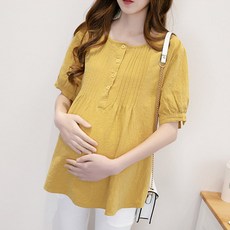 팡팡샵 임산부 C핀탁 블라우스