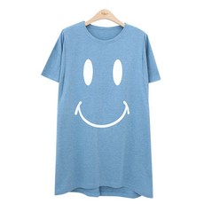 PANG PANG SHOP 孕婦微笑印花T恤