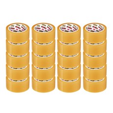 3M Scotch包裝用紙箱膠帶 PK65 48mm*40m, 棕色的, 20件