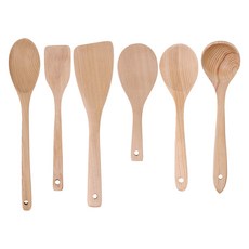 KOXINA 木質調理廚具 6件組, 單色