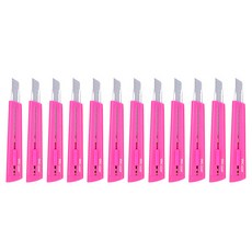 델리 모던커터 E2038-24, 핑크, 12개입