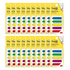 3M 5色箭頭指示標籤貼 684-5KP, 20套