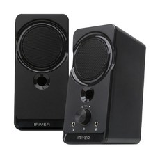 iRiver 2 聲道 PC 揚聲器, EQwear-S10, 黑色的