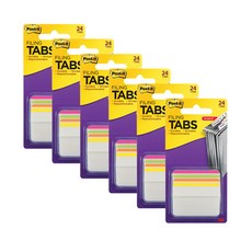 3M Post-it 4色文件分類索引標籤貼 686F-4KN, 6套