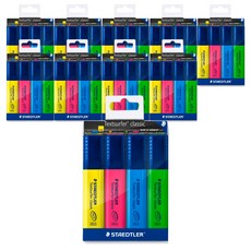 STAEDTLER Textsurfer classic螢光筆 364-WP4 4色組合, 混色, 10套