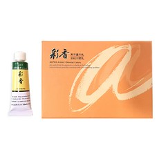 알파색채 채향 동양화물감 341 고대녹청 6p, 15ml, 1색