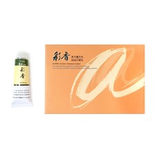 알파색채 채향 동양화물감 339 맹황 6p, 15ml, 1색