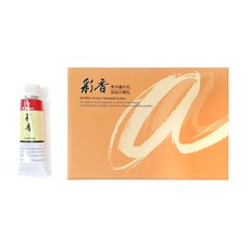 ALPHA COLORS 彩香 東方畫顏料 315 紅梅 6入, 15ml, 1色