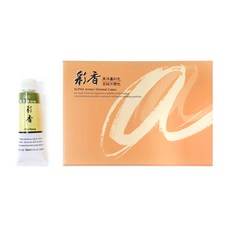 ALPHA COLORS 彩香 東洋畫顏料 310 鶯茶綠 6入, 15ml, 1色