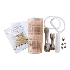 Maruchen D 提手托特包針織套組, 1套, 淺褐色的