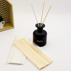 Bluehen 擴香棒 白色 30支 +杏色 30支, 混色, 1套