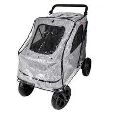 DING DONG PET 寵物雨罩推車, 透明, 1份