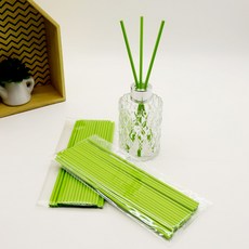 디퓨저 섬유스틱, 그린, 2개, 30개
