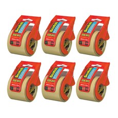 3M Scotch 包裝膠帶 48mm x 20m 132D, 棕色的, 6套