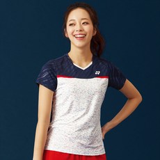 YONEX 女式圓形 T恤 91TS002FWH