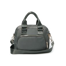 FROM HEAVEN 素色手提斜背包, 灰色的