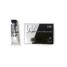 알파색채 실버레벨 수채화물감낱색 C 154 PeacockBlue, 15ml, 1색