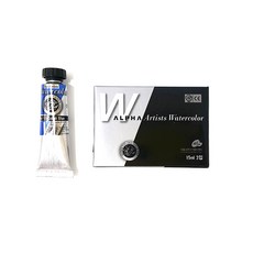알파색채 실버레벨 수채화물감낱색 D 151 CobaltBlue, 15ml, 1색