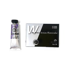 알파색채 실버레벨 수채화물감낱색 D 156 PermanentViolet, 15ml, 1색