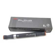 ALPHA COLORS 設計麥克筆單色 W148 Sepia, 1色, 6入