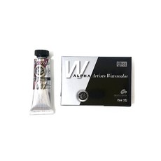 알파색채 실버레벨 수채화물감낱색 D 130 Magenta, 15ml, 1색