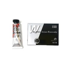 알파색채 실버레벨 수채화물감낱색 D 128 CadmiumRedDeep, 15ml, 1색