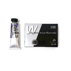 알파색채 실버레벨 수채화물감낱색 C 132 RoyalBlue, 15ml, 1색