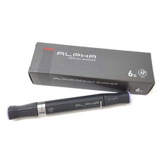 ALPHA COLOR 設計麥克筆 單色 V142 LightViolet, 1色, 6入