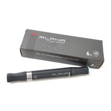 ALPHA COLOR 設計麥克筆單色 B124 MintBlue, 1色, 6入