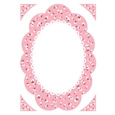 Unitech 黏貼式鏡子 滿天星 MR-445, 混合顏色