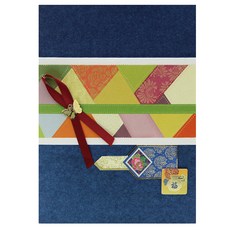 From&To T301-2 感謝祝賀卡片 3p + 信封 3p + 內頁 3p, 混合顏色, 1套