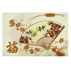 From&To T301-6 感恩節賀卡3p+信封3p+鑲嵌3p, 混色, 1套