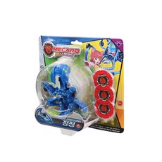 Hizzu 빠샤메카드 징징 자동차 변신로봇 장난감 캐릭터 팬시 완구 드미리내 조립 작동 드이프리트 드레이더, 혼합 색상, 1개