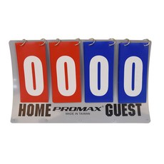 PROMAX 記分牌, 板（灰色）、數字（紅色、藍色）, 1套