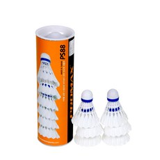 PROMAX PU 穿梭公雞 6p, 白色的, 1組, 6入